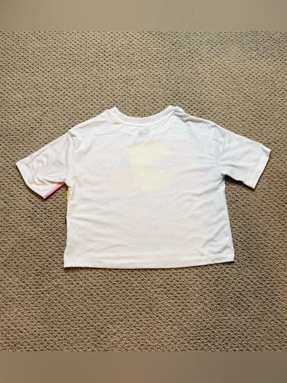*NWT* Justice Girls’ Pac-Man Cropped Graphic Tee, Size L(12/14)